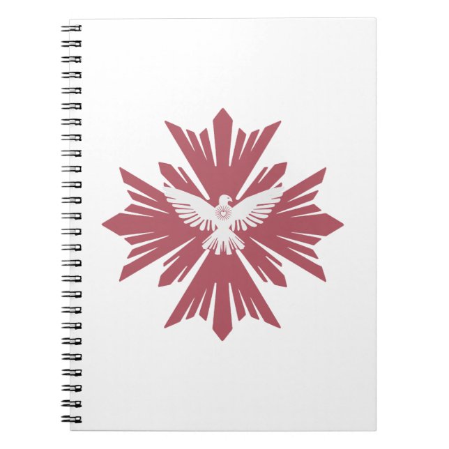 Caderno Espiral Pomba divina da paz (Frente)