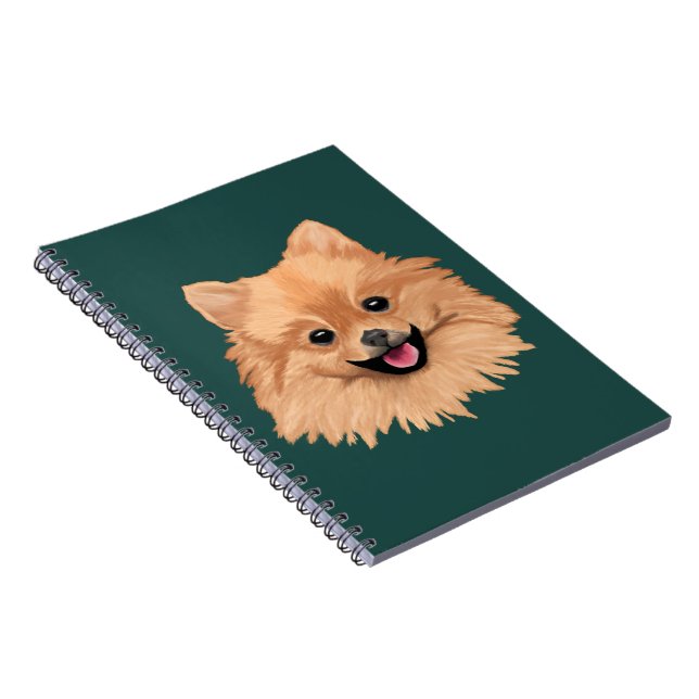 Caderno Espiral Pomeranian (Lado Direito)