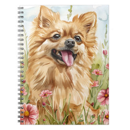 Caderno Espiral Pomeranian Journal – Dog Mom Notes