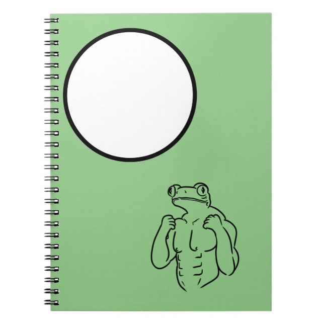 Caderno Espiral Pond Pals - Notebook de Sapo (Frente)
