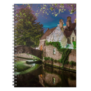 Caderno Espiral Ponte Bonifacius em Bruges