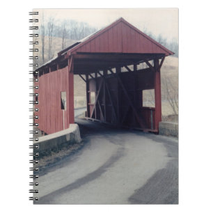 Caderno Espiral Ponte coberta