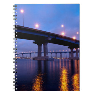 Caderno Espiral Ponte Coronado em Dusk