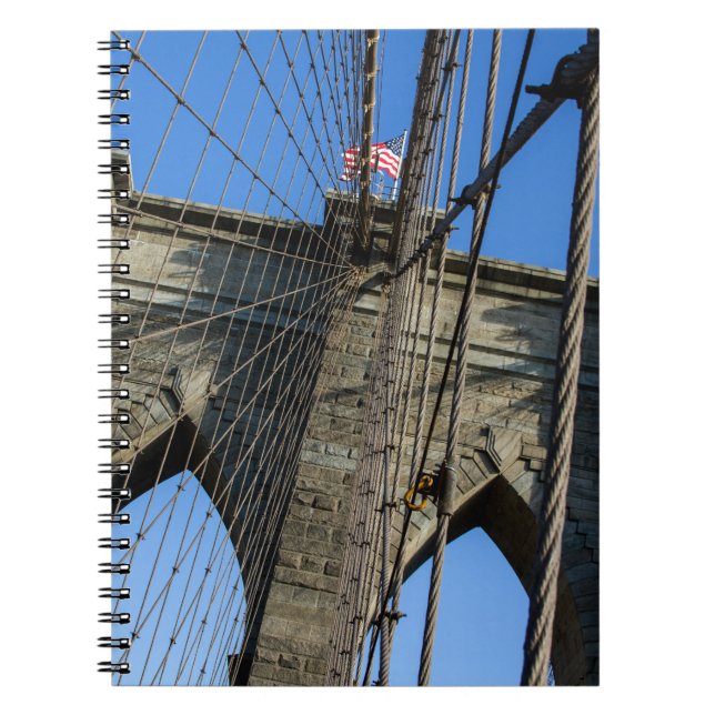 Caderno Espiral Ponte de Brooklyn 02 (Frente)