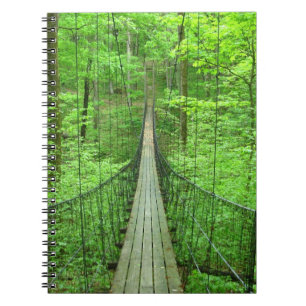 Caderno Espiral Ponte de suspensão