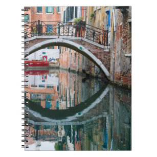 Caderno Espiral Ponte sobre o Canal de Veneza