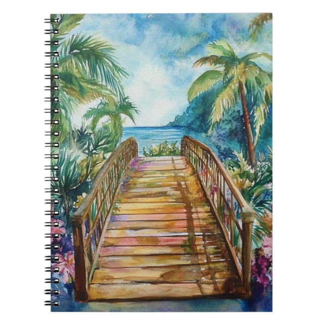 Caderno Espiral Ponte Tropical (Frente)