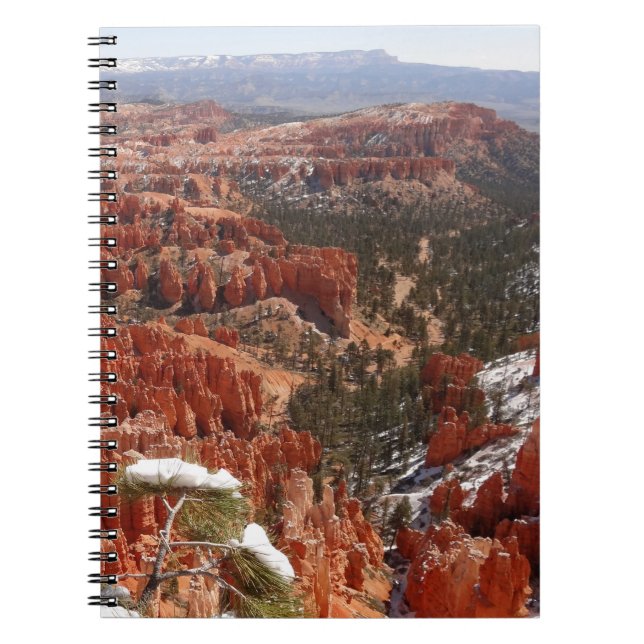 Caderno Espiral Ponto de Inspiração no Bryce Canyon I (Frente)