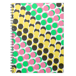 Caderno Espiral Pontos cobertos
