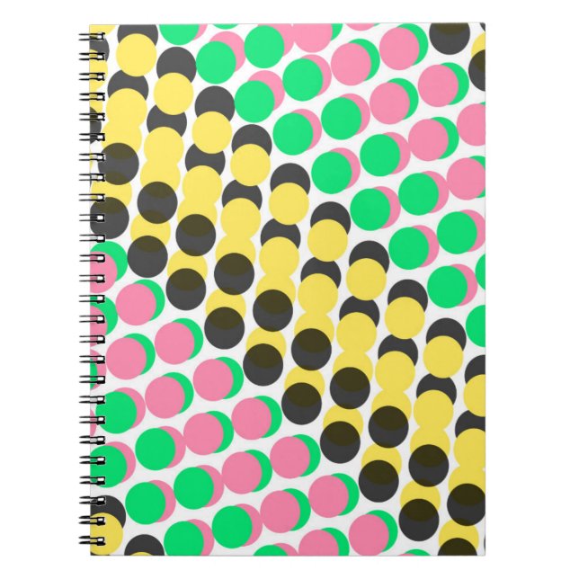 Caderno Espiral Pontos cobertos (Frente)