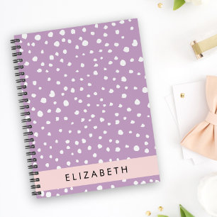 Caderno Espiral Pontos Dalmáticos Lilac, Pontos Dalmáticos, Seu No