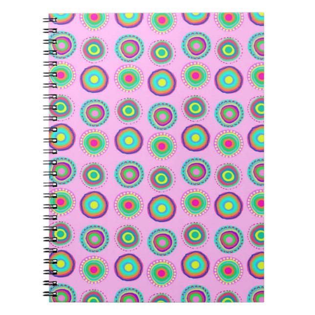 Caderno Espiral Pontos simples (Frente)