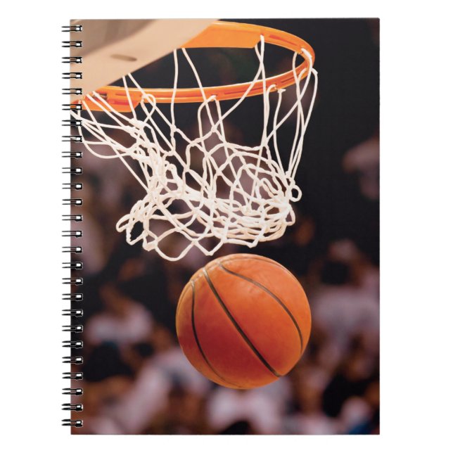 Caderno Espiral Pontuação de Basquete (Frente)