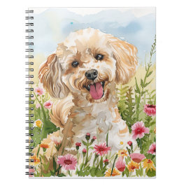 Caderno Espiral Poodle Journal – Dog Mom Notes