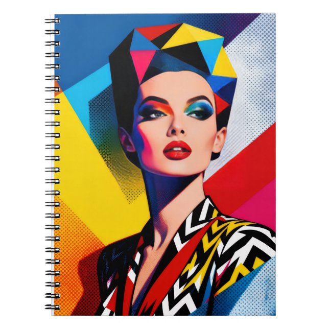 Caderno Espiral Pop Art (Frente)