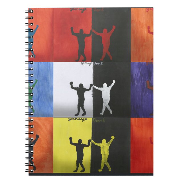 Caderno Espiral Pop art no.1 by Yeshaya Dank -  (Frente)