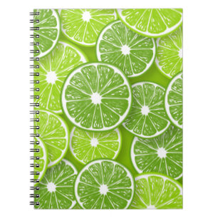 Caderno Espiral pop limão