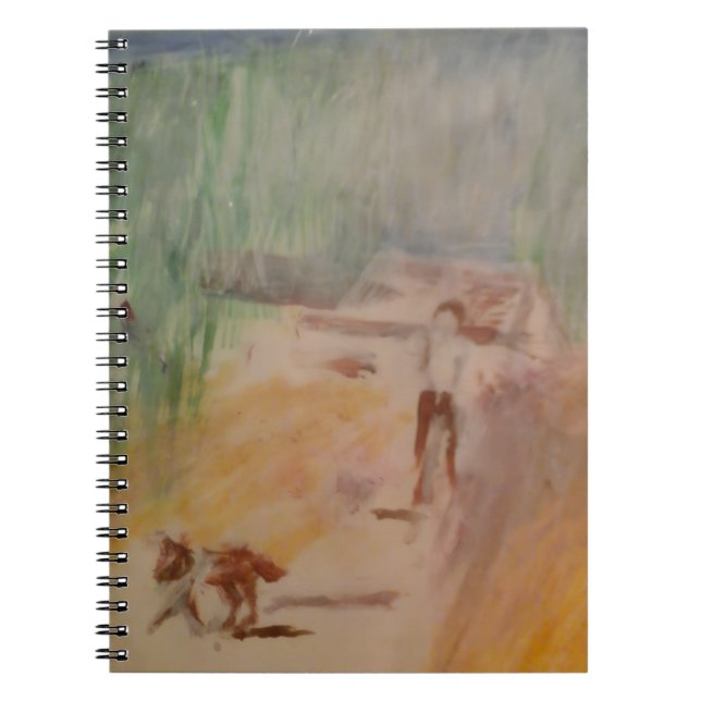 Caderno Espiral Popcorn Anime Abstrato (Frente)