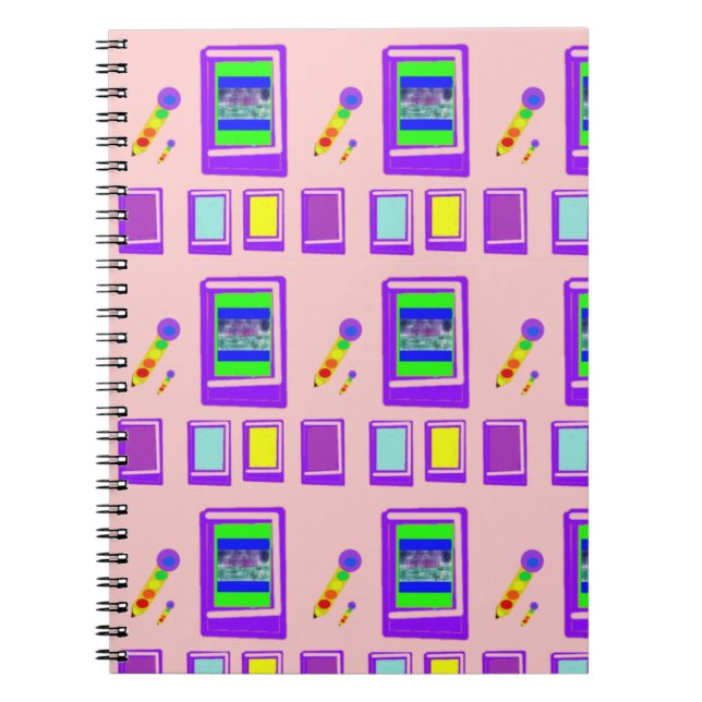 Caderno Espiral Popcorn Anime Conheço Karaoke Spiral Noteboo (Frente)