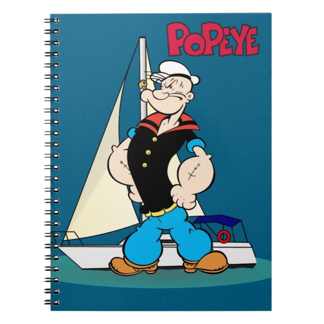 Caderno Espiral Popeye Notebook (Frente)