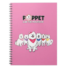 Caderno Espiral Poppet e a gangue