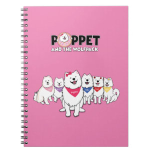 Caderno Espiral Poppet e a gangue