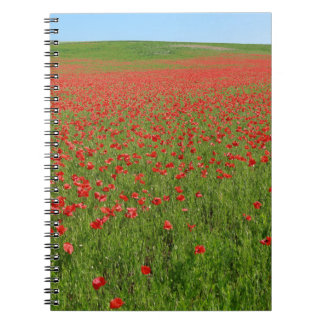 Caderno Espiral Poppies vivos!