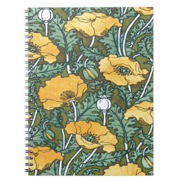 Caderno Espiral Poppy Amarelo
