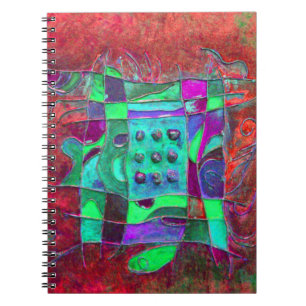 Caderno Espiral "Poppy Open", por Paul Buică