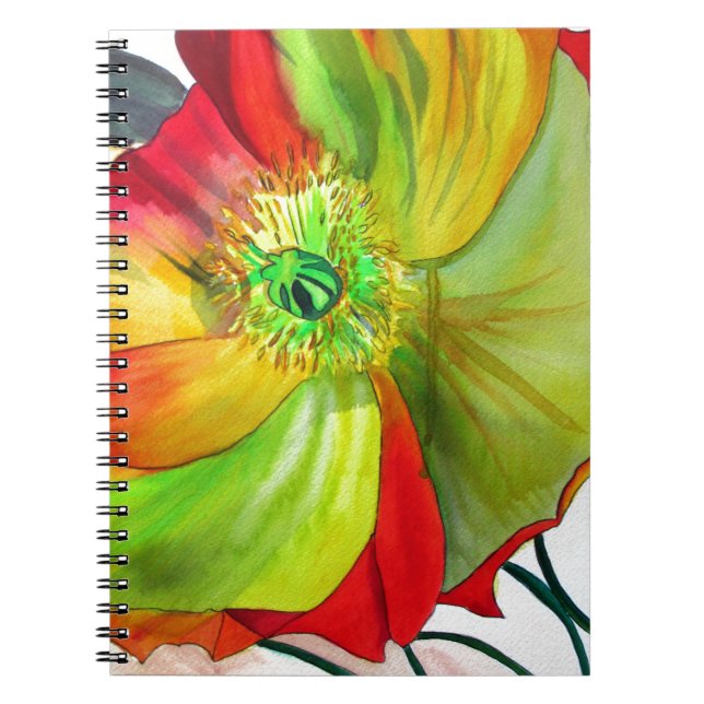 Caderno Espiral Popy Art macro (Frente)