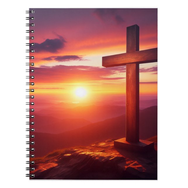 Caderno Espiral Por causa do seu amor excelente (Frente)