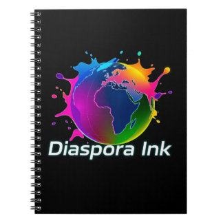 Caderno Espiral Por Diaspora Ink. Caderno/Diário.