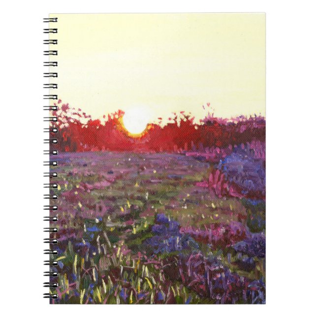 Caderno Espiral Por do sol 2012 de Farley (Frente)