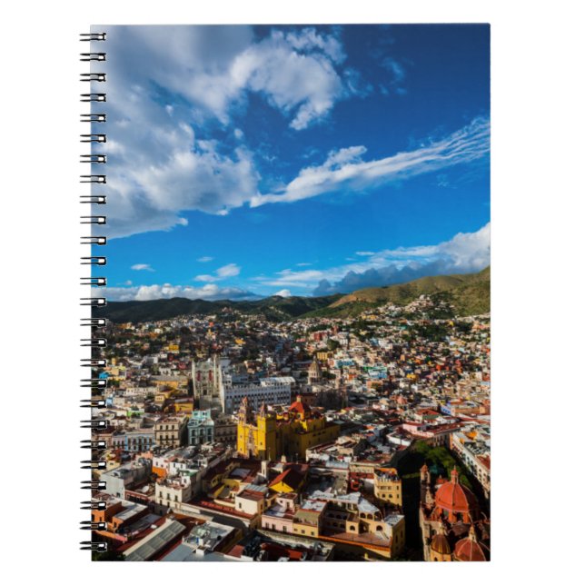 Caderno Espiral Por do sol de Guanajuato (Frente)