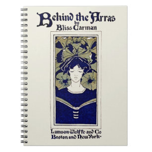 Caderno Espiral Por trás do Arras – Arte Nova Vintage