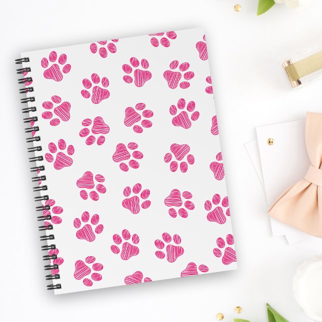 Caderno Espiral Porcas, Patas-Cães, Patas-Rosa (Criador carregado)
