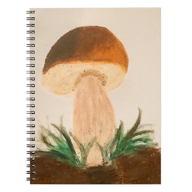 Caderno Espiral Porcini Mushroom (Frente)