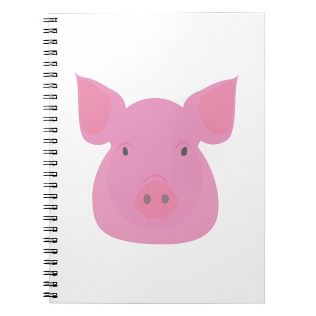 Caderno Espiral Porco (Frente)