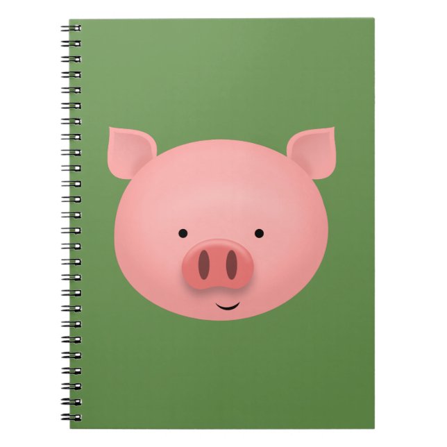 Caderno Espiral Porco (Frente)