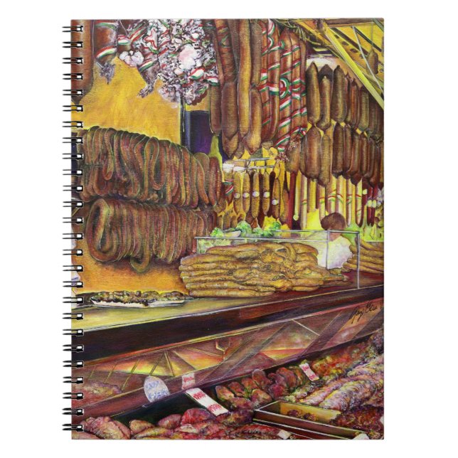 Caderno Espiral Porco, Budapeste (Frente)