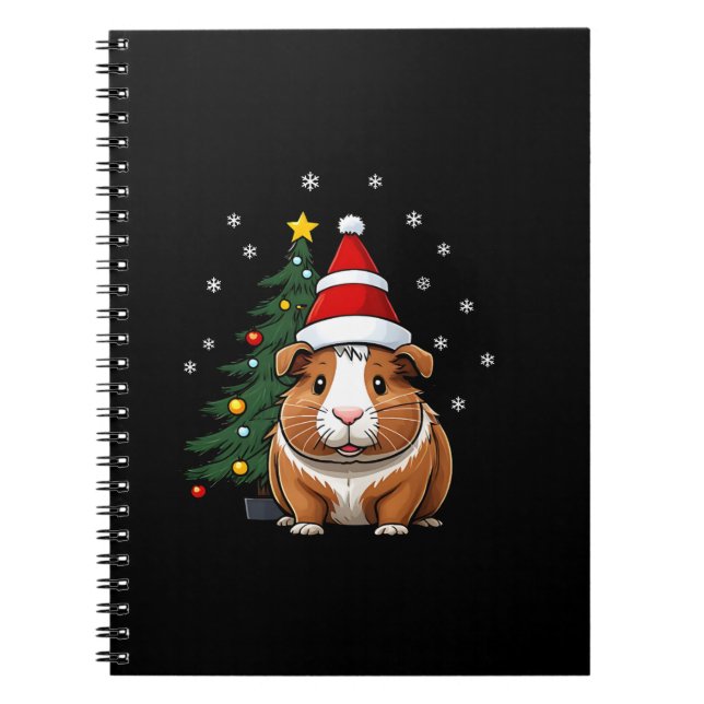 Caderno Espiral Porco-guineense no Natal (Frente)