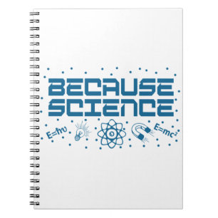 Caderno Espiral Porque a ciência é engraçada