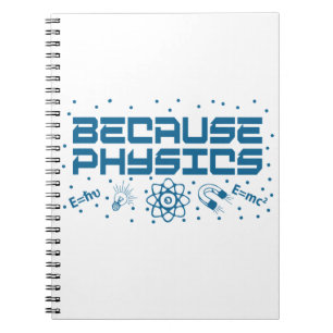 Caderno Espiral Porque a Física é engraçada