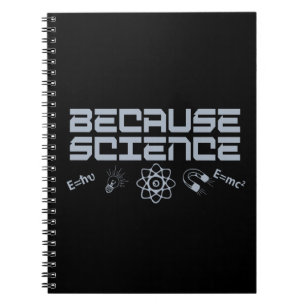 Caderno Espiral Porque ciência