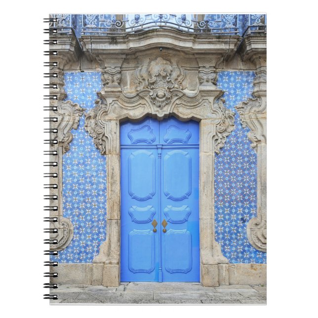 Caderno Espiral Porta do Palácio Português (Frente)