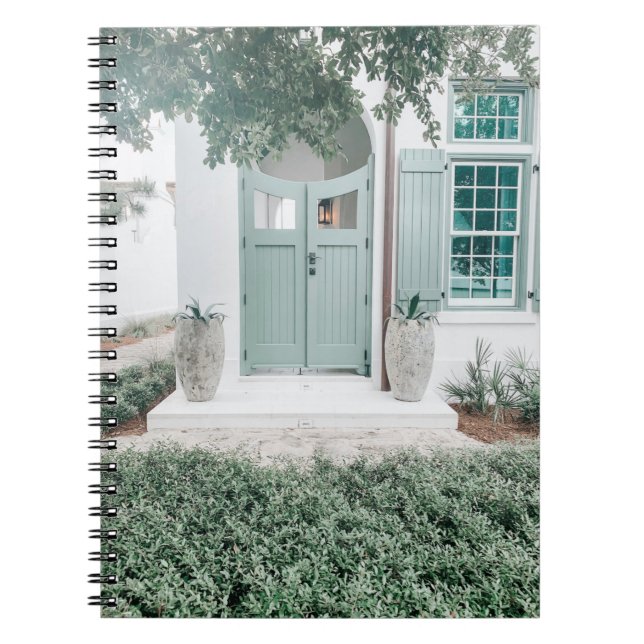 CADERNO ESPIRAL PORTA FECHADA DURANTE O DIA (Frente)