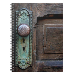 Caderno Espiral Porta velha
