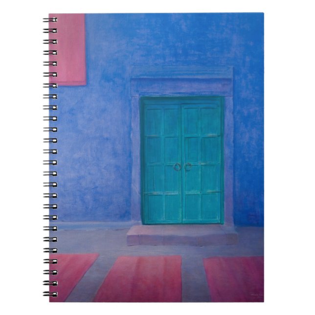 Caderno Espiral Porta verde Jodhpur 2010 (Frente)