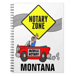 Caderno Espiral Portaria Notorística Móvel Red Sports Car Montana