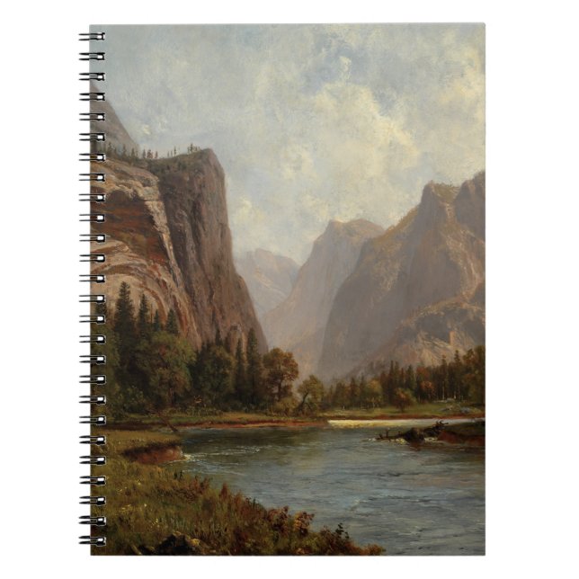 Caderno Espiral Portas do Yosemite - Albert Bierstadt (Frente)